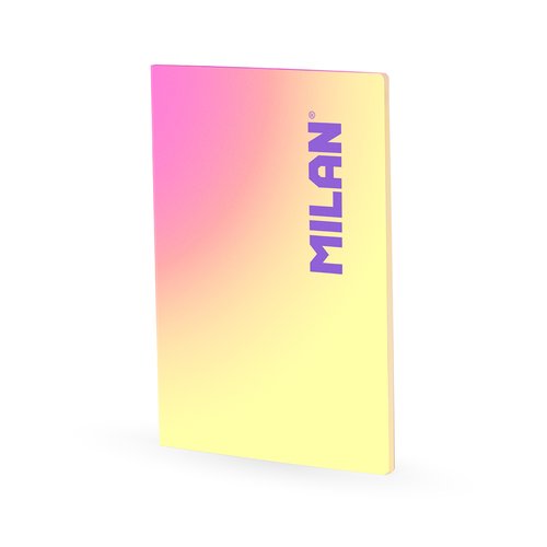 LIBRETA MILAN SUNSET A4 48h HZ. AMARILLO - Pack de 3 unidades