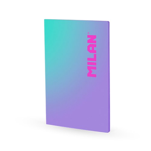 LIBRETA MILAN SUNSET A4 48h HZ. LILA - Pack de 3 unidades