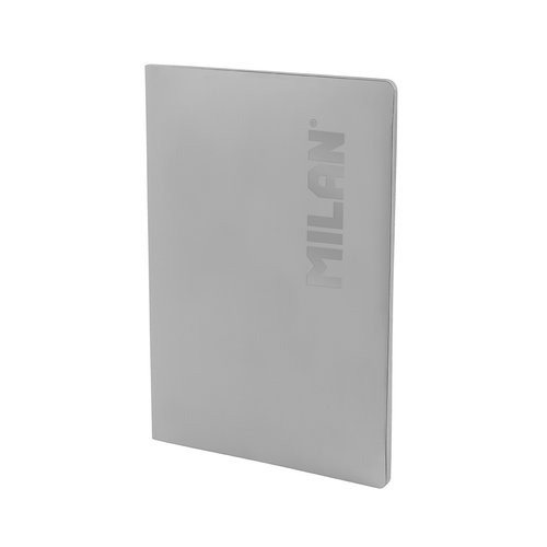 LIBRETA MILAN SHADOW A4 48h CD.5 GRIS - Pack de 3 unidades