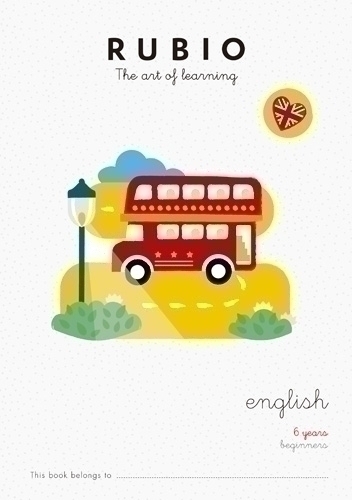 CUADERNO RUBIO A4 in ENGLISH BEGINNERS 6 - Pack de 5 unidades