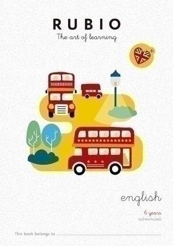 CUADERNO RUBIO A4 in ENGLISH ADVANCED 6 - Pack de 5 unidades