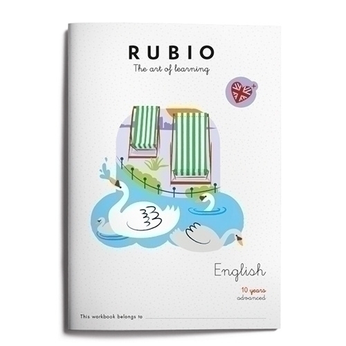 CUADERNO RUBIO A4 ENGLISH ADVANCED 10 - Pack de 5 unidades