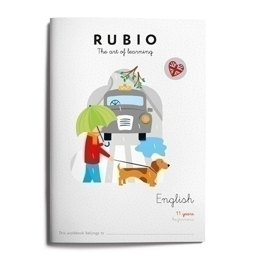 CUADERNO RUBIO A4 ENGLISH BEGINNERS 11 - Pack de 5 unidades