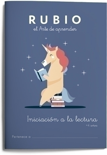 CUADERNO RUBIO A5 INICIACION LECTURA +4 - Pack de 5 unidades