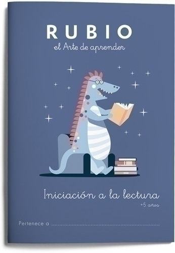 CUADERNO RUBIO A5 INICIACION LECTURA +5 - Pack de 5 unidades