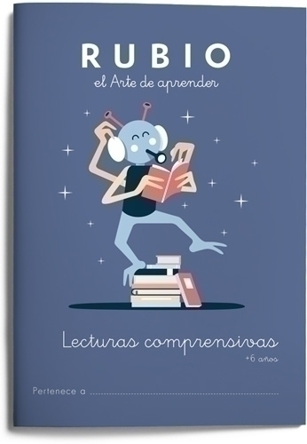 CUADERNO RUBIO A5 LECTURAS COMPR. +6 - Pack de 5 unidades