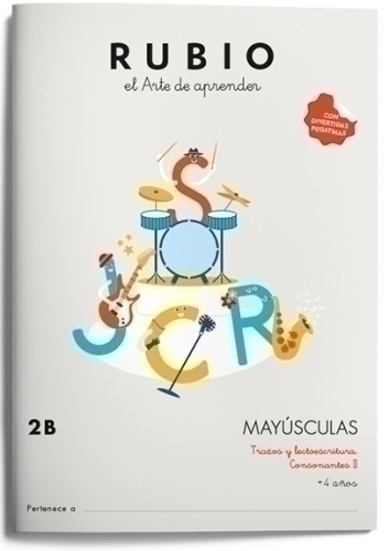 CUADERNO RUBIO MAYUSCULAS 2B - Pack de 10 unidades