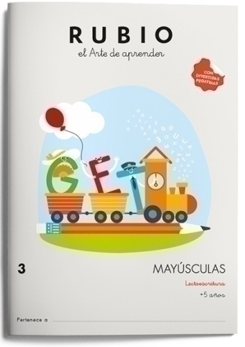 CUADERNO RUBIO MAYUSCULAS 3 - Pack de 10 unidades