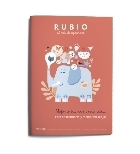 CUADERNO RUBIO A4 CONCENTRARSE Y MEMORIZ - Pack de 5 unidades