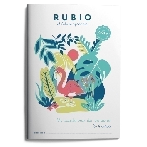 CUADERNO RUBIO A4 VERANO 3-4 - Pack de 5 unidades