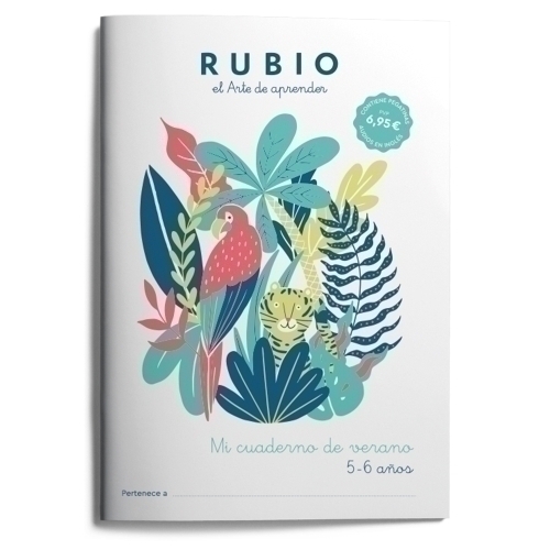 CUADERNO RUBIO A4 VERANO 5-6 - Pack de 5 unidades