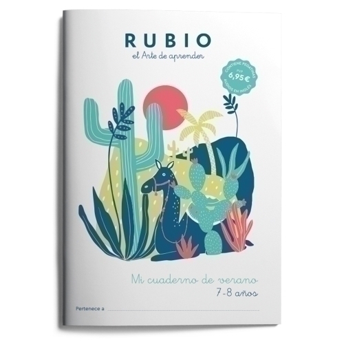 CUADERNO RUBIO A4 VERANO 7-8 - Pack de 5 unidades