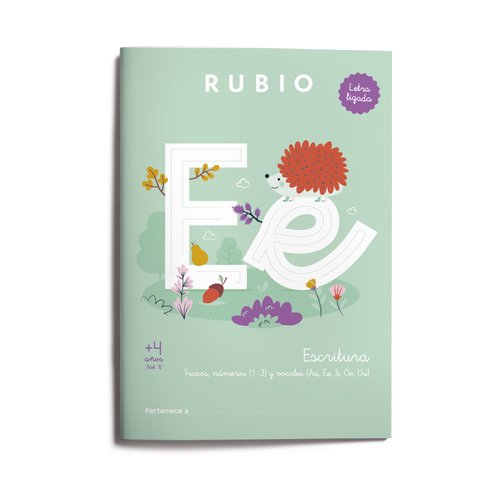 CUADERNO RUBIO A4 ESCRITURA LIGADA 4 - Pack de 5 unidades