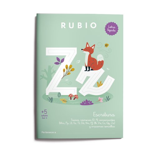 CUADERNO RUBIO A4 ESCRITURA LIGADA 5 - Pack de 5 unidades