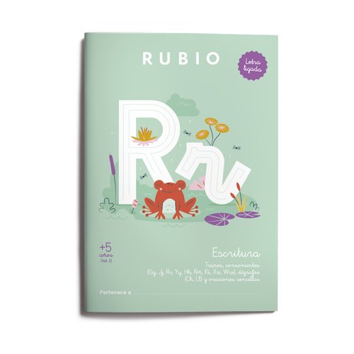 CUADERNO RUBIO A4 ESCRITURA LIGADA 5 - Pack de 5 unidades