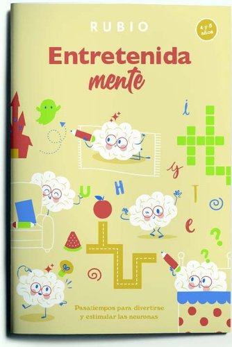 CUADERNO RUBIO ENTRETENIDAMENTE 4-5 AÑOS - Pack de 5 unidades