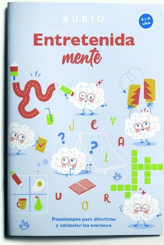 CUADERNO RUBIO ENTRETENIDAMENTE 8-9 AÑOS - Pack de 5 unidades