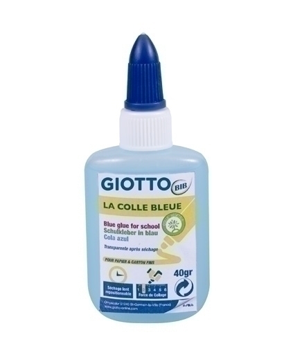 COLA AZUL-TRANSP. GIOTTO BIB ESCOLAR 40g