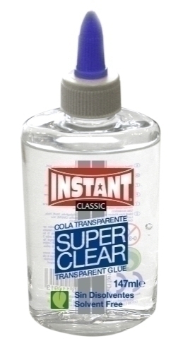 COLA TRANSPARENTE INSTANT SUPERCLEAR 147 - Pack de 12 unidades