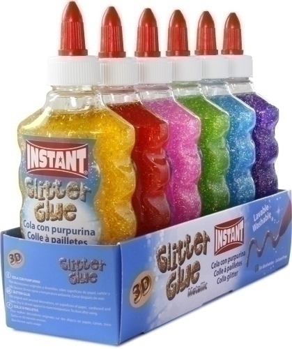COLA GLITTER INSTANT 180ml - Pack de 6 unidades