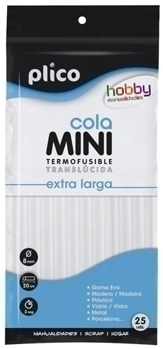 COLA TERMOFUSIBLE BARRA PLICO blister 25