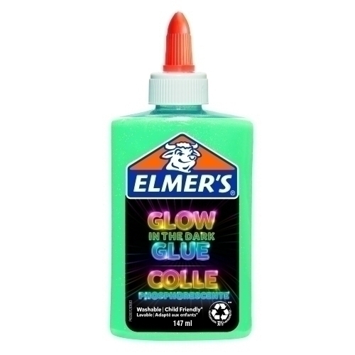 COLA ELMER´S SLIME BRILLA OSC. AZUL