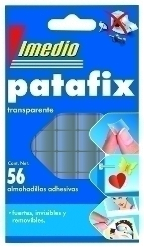 MASILLA ADHESIVA IMEDIO PATAFIX TRAN.56u - Pack de 12 unidades