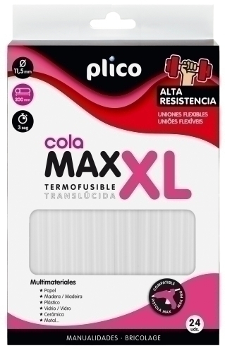 COLA TERMOFUSIBLE BARRA PLICO A.R. C/24 - Pack de 5 unidades