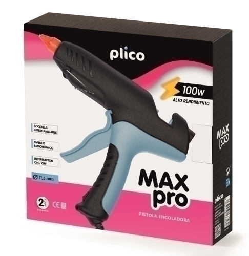 PISTOLA COLA TERMOFUSIBLE PLICO MAX 100