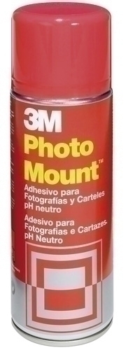 PEGAMENTO SPRAY 3M 400ml PHOTO (ROJO)