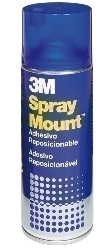 PEGAMENTO SPRAY 3M 400ml REMOVIB. (AZUL)