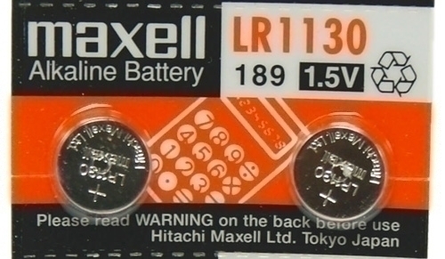 PILAS MAXELL MICRO LR1130 B/2