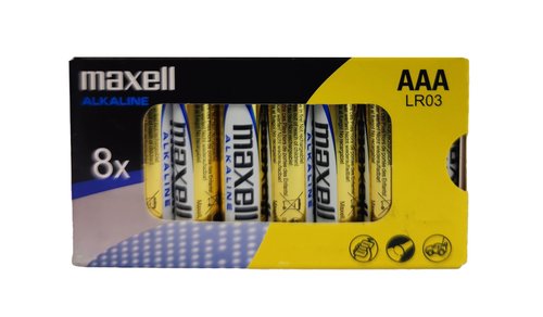 Pilas Alcalinas LR03 Caja de 8