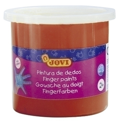 PINTURA DEDOS JOVI 125 ml ROJO - Pack de 5 unidades