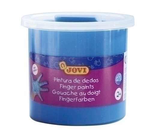 PINTURA DEDOS JOVI 125 ml AZUL - Pack de 5 unidades