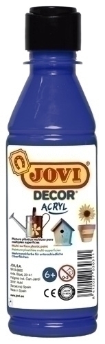 PINTURA LX.JOVI DECOR 250 ml AZUL ULTR.