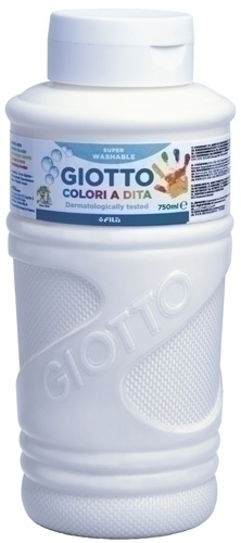 PINTURA DEDOS GIOTTO 750 ml BLANCO