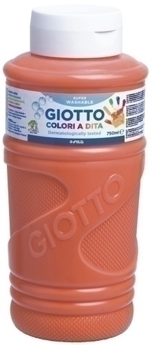 PINTURA DEDOS GIOTTO 750 ml NARANJA