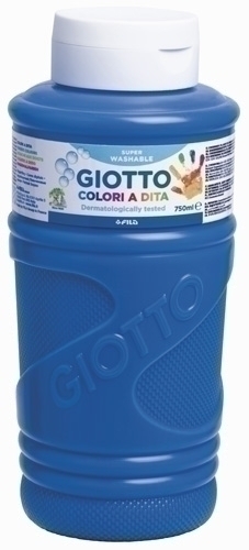 PINTURA DEDOS GIOTTO 750 ml AZUL