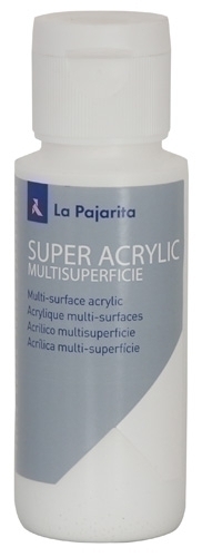 PINTURA ACRIL.PAJARITA 60 ml BLANCO A-01 - Pack de 6 unidades