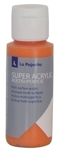 PINTURA ACRIL.PAJARITA 60 ml NARANJ.A-07 - Pack de 6 unidades