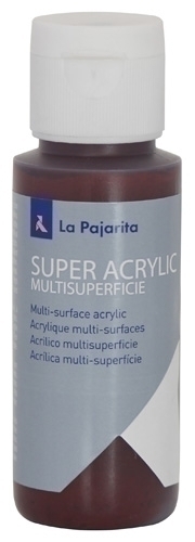 PINTURA ACRIL.PAJARITA 60 ml MARRON A-19 - Pack de 6 unidades