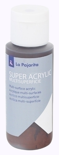 PINTURA ACRIL.PAJARITA 60 ml CHOCOL.A-28 - Pack de 6 unidades