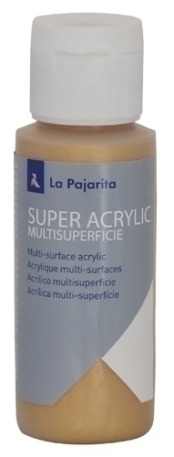 PINTURA ACRIL.PAJARITA 60 ml ORO RC.A-46 - Pack de 6 unidades