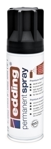 PINTURA ACRIL.EDDING 200 ml NEGRO INTENS