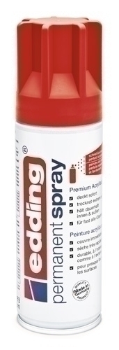 PINTURA ACRIL.EDDING 200 ml ROJO TRAFICO