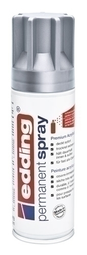 PINTURA ACRIL.EDDING 200 ml PLATA MATE