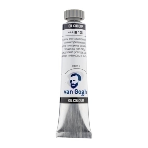 PINTURA OLEO VAN GOGH 20 ML. BLANCO TIT. - Pack de 3 unidades