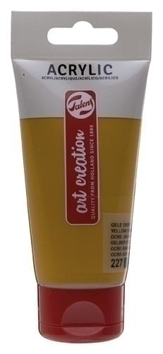 PINTURA ACRIL.TALENS 75 ml OCRE AMARILLO - Pack de 3 unidades