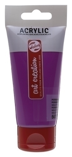 PINTURA ACRIL.TALENS 75 ml VIOLETA - Pack de 3 unidades
